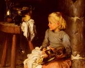 La Petite Fille Au Chaudron - 克洛德·约瑟夫·贝勒